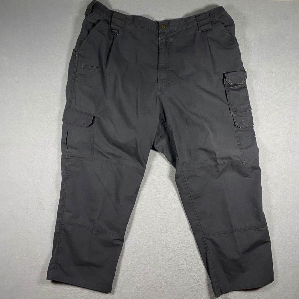 5.11 Tactical Series 74273 Charcoal Grey Cargo Pants Mens 44x32 Ripstop Trousers